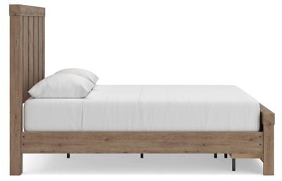 Signature Design by Ashley Oliandon Queen Panel Storage Bed, Dresser and Mirror - PCB2844B5