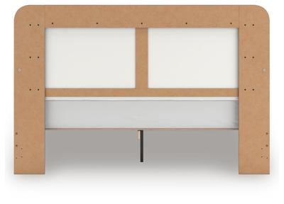 Signature Design by Ashley Kendanport King Upholstered Bed, Dresser, Mirror and Chest - B1108B16