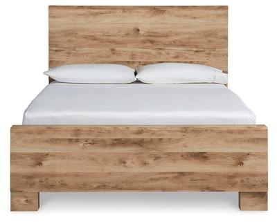 Signature Design by Ashley Hyanna Queen Panel Bed and Nightstand - B1050B73