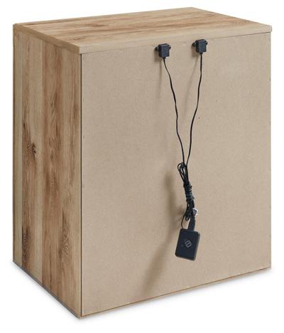 Signature Design by Ashley Hyanna Queen Panel Bed and Nightstand - B1050B73