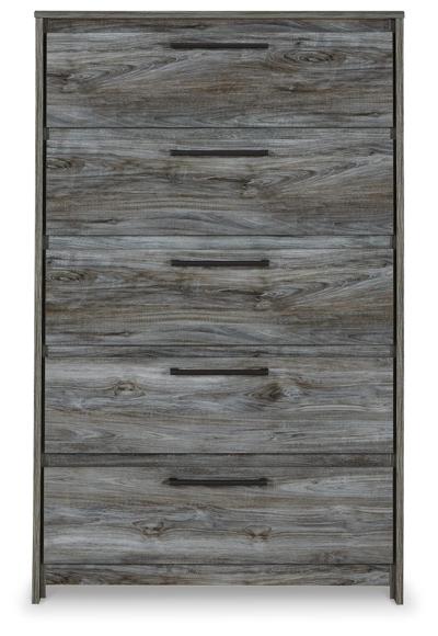 Signature Design by Ashley Baystorm Queen Panel Storage Bed, Dresser, Mirror, Chest and Nightstand - B221B104