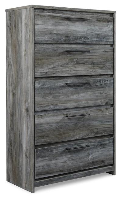 Signature Design by Ashley Baystorm Queen Panel Storage Bed, Dresser, Mirror, Chest and Nightstand - B221B104
