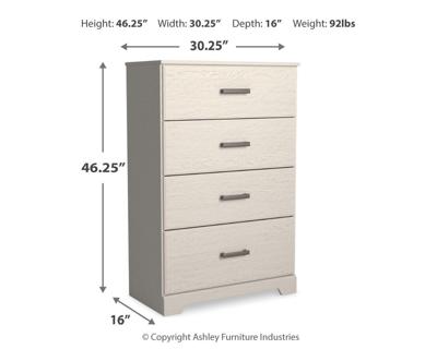 Signature Design by Ashley Stelsie King Panel Bed, Dresser, Mirror, Chest and 2 Nightstands - B2588B19