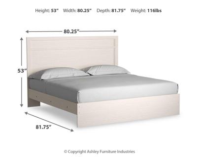Signature Design by Ashley Stelsie King Panel Bed, Dresser, Mirror, Chest and 2 Nightstands - B2588B19