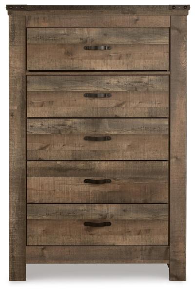 Signature Design by Ashley Trinell Full Bookcase Storage Bed, Dresser, Chest and Nightstand - B446B108