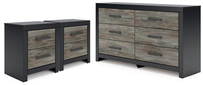 Signature Design by Ashley Broachmyn Dresser and 2 Nightstands - PCB1118B28