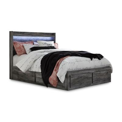 Signature Design by Ashley Baystorm Queen Panel Bed with Storage, Dresser and 2 Nightstands - B221B103