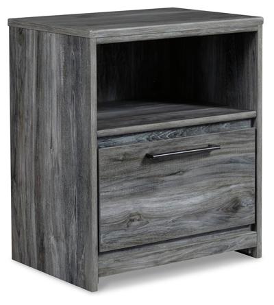 Signature Design by Ashley Baystorm Queen Panel Bed with Storage, Dresser and 2 Nightstands - B221B103