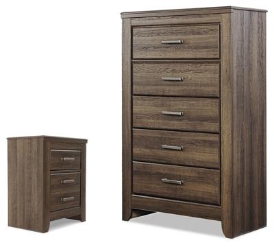 Signature Design by Ashley Juararo Chest and Nightstand - B251B56