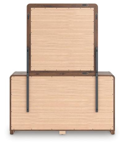 Signature Design by Ashley Fortlorn King Panel Bed, Dresser, Mirror and Chest - B386B15