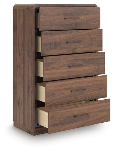 Signature Design by Ashley Fortlorn King Panel Bed, Dresser, Mirror and Chest - B386B15