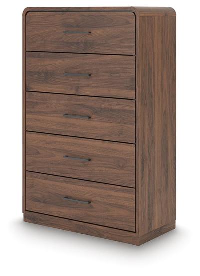 Signature Design by Ashley Fortlorn King Panel Bed, Dresser, Mirror and Chest - B386B15