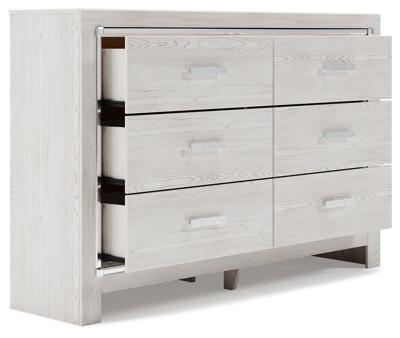 Signature Design by Ashley Altyra Full Panel Bed, Dresser, Chest and 2 Nightstands - B2640B81