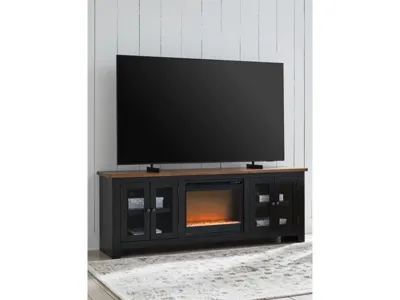 Signature Design by Ashley Wildenauer 76" TV Stand with Electric Fireplace - W664W2