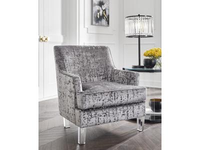 Signature Design by Ashley Gloriann Accent Chair in Pewter - A3000105 