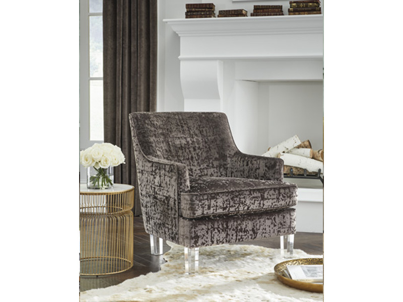 Signature Design by Ashley Gloriann Accent Chair in Charcoal - A3000106
