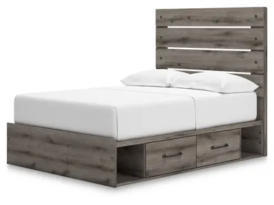 Signature Design by Ashley Graystorm Full Panel Bed with Storage - PCB2405B17