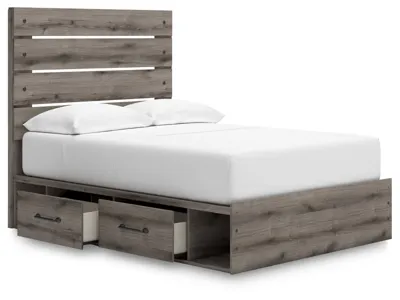 Signature Design by Ashley Graystorm Full Panel Bed with Storage - PCB2405B17