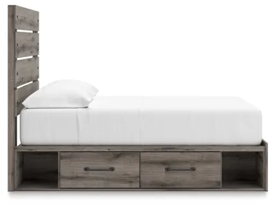 Signature Design by Ashley Graystorm Full Panel Bed with Storage - PCB2405B17