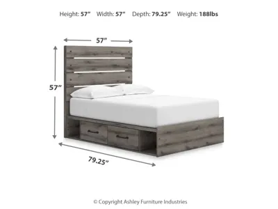 Signature Design by Ashley Graystorm Full Panel Storage Bed - PCB2405B16