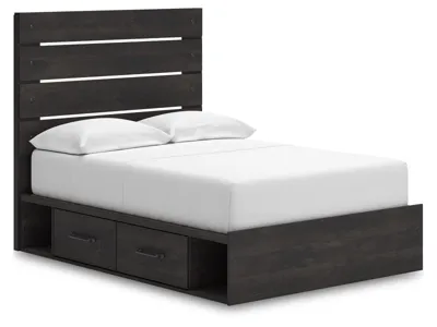 Signature Design by Ashley Hollivern Full Panel Bed with Storage - PCB2108B16