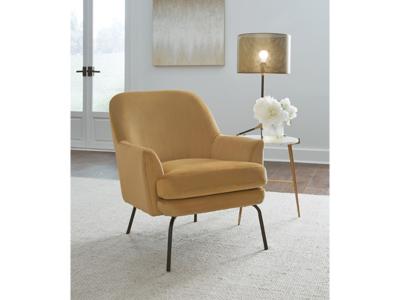Signature Design by Ashley Dericka Accent Chair in Gold - A3000237
