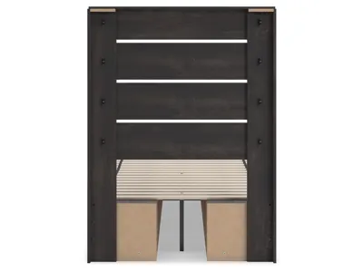 Signature Design by Ashley Hollivern Twin Panel Bed with Storage - PCB2108B18