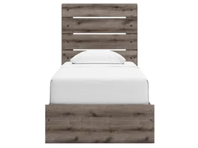 Signature Design by Ashley Graystorm Twin Panel Bed with Storage - PCB2405B19
