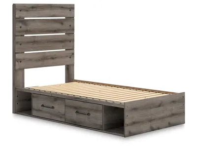 Signature Design by Ashley Graystorm Twin Panel Storage Bed - PCB2405B18