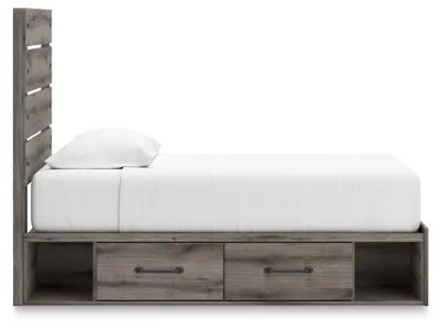 Signature Design by Ashley Graystorm Twin Panel Storage Bed - PCB2405B18