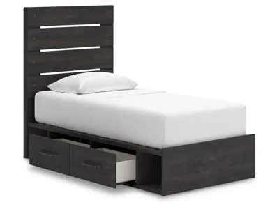Signature Design by Ashley Hollivern Twin Panel Storage Bed - PCB2108B17
