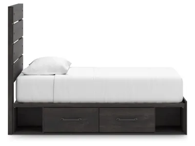 Signature Design by Ashley Hollivern Twin Panel Storage Bed - PCB2108B17