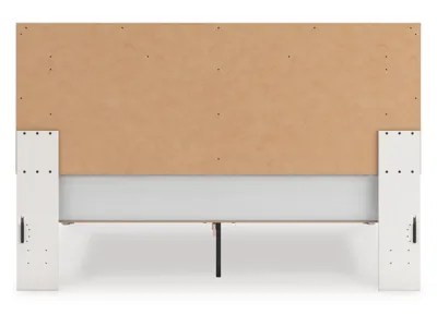 Signature Design by Ashley Zuraleus King Upholstered Panel Platform Bed - PCB3381B8