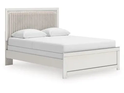 Signature Design by Ashley Zuraleus Queen Upholstered Panel Bed - PCB3381B6
