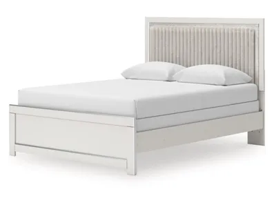 Signature Design by Ashley Zuraleus Queen Upholstered Panel Bed - PCB3381B6