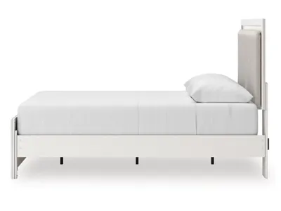 Signature Design by Ashley Zuraleus Queen Upholstered Panel Platform Bed - PCB3381B2