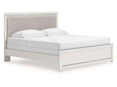 Signature Design by Ashley Zuraleus King Upholstered Panel Bed - PCB3381B10