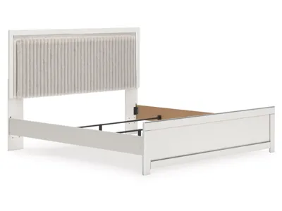 Signature Design by Ashley Zuraleus King Upholstered Panel Bed - PCB3381B10