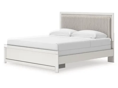 Signature Design by Ashley Zuraleus King Upholstered Panel Bed - PCB3381B10