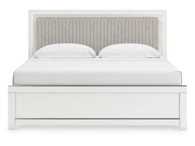 Signature Design by Ashley Zuraleus King Upholstered Panel Bed - PCB3381B10