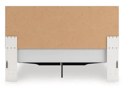 Signature Design by Ashley Zuraleus King Upholstered Panel Platform Storage Bed - PCB3381B9