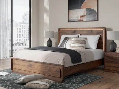 Signature Design by Ashley Fortlorn California King Panel Bed - PCB386B5