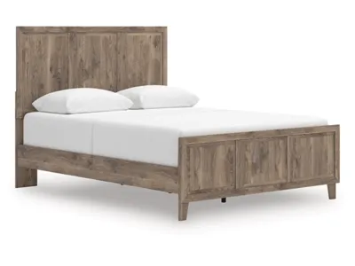 Signature Design by Ashley Rusticott Queen Panel Bed - PCB2260B2