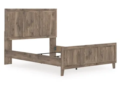 Signature Design by Ashley Rusticott Queen Panel Bed - PCB2260B2