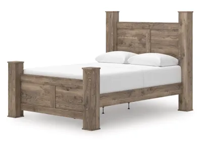 Signature Design by Ashley Rusticott Queen Poster Bed - PCB2260B4