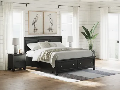 Signature Design by Ashley Lanolee King Panel Storage Bed - B687B19