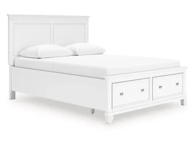 Signature Design by Ashley Fortman Queen Panel Storage Bed - B680B20