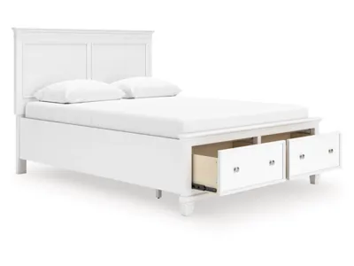 Signature Design by Ashley Fortman Queen Panel Storage Bed - B680B20