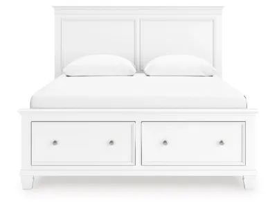 Signature Design by Ashley Fortman Queen Panel Storage Bed - B680B20
