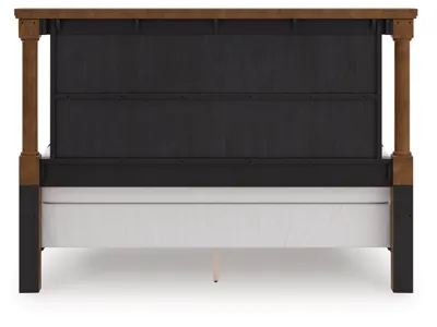 Signature Design by Ashley Rowlenstown California King Poster Bed - PCB824B5